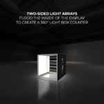 WaveLight Casonara SEG Light Counter Two Sided Light Arrays Box Frame