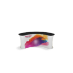 WaveLine InfoDesk Counter and information desk for trade shows and events front view