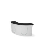 WaveLine InfoDesk Counter and information desk for trade shows and events fback view blank