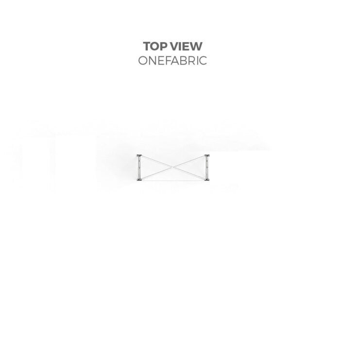 OneFabric Pop Up Display top view