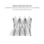 OneFabric Pop Up Display Frame Set up