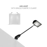 Tension Fabric Display Wall for Trade Shows and Events with lights