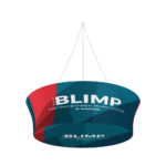 Blimp Tapered Tube Hanging Banner System closed face
