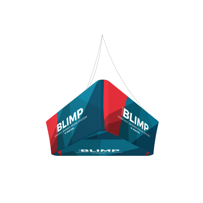 Blimp Tapered Trio Hanging Banner System