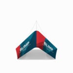 Blimp Tapered Trio Hanging Banner System