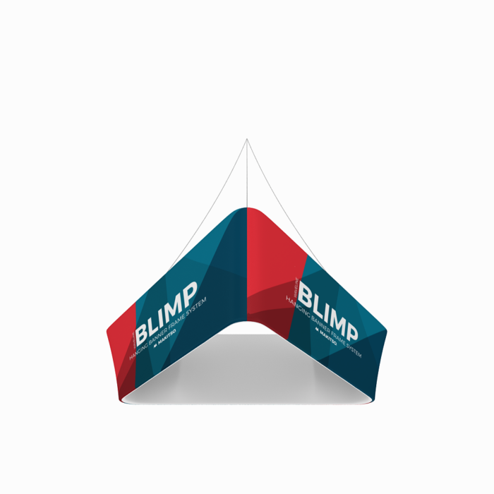Blimp Tapered Trio Hanging Banner System