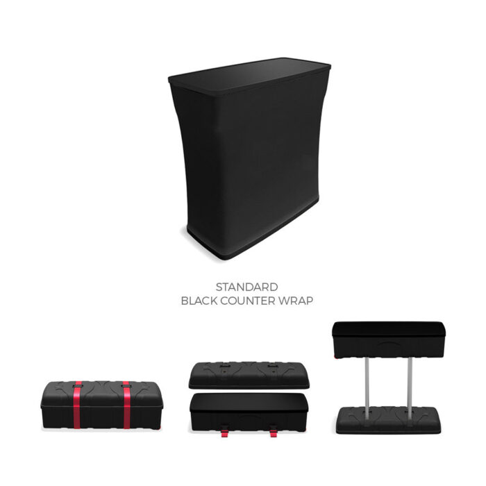 WLMNKN WavelineMedia Tension Fabric Display CA500 Case Counter