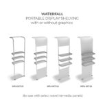 Waterfall Display Shelving