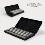 WaveLight Casonara SEG Light Box LED Light Arrays in Soft Molded Carry Cases 400W Power Supplies in Soft Molded Carry Cases DISPLAY