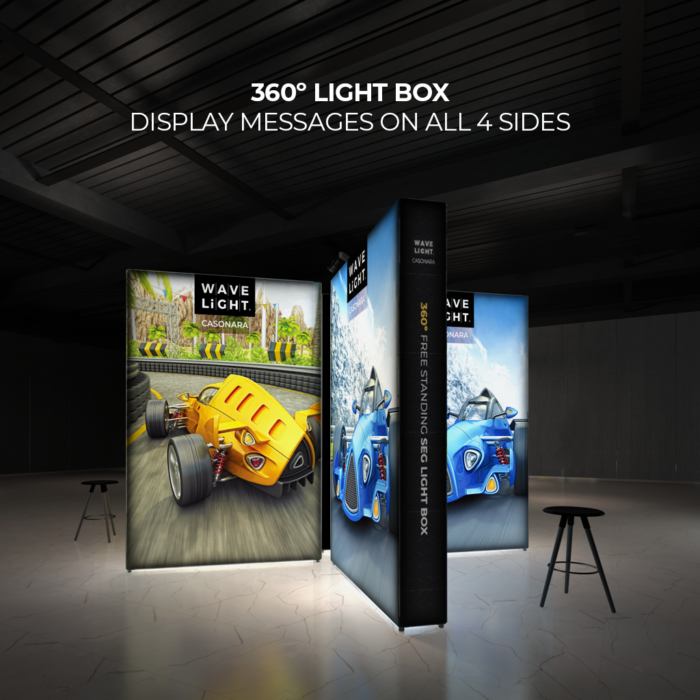 WaveLight Casonara SEG Light Box Displays Messages On All 4 Sides