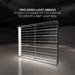 10ft WaveLight Casonara SEG Light Counter Two Sided Light Arrays Box Frame