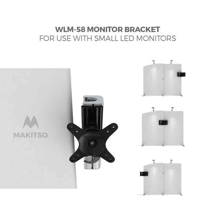 WavelineMedia WLMEEEE Tension Fabric Display monitor holder