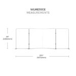 WavelineMedia WLME10CE Tension Fabric Display measurements