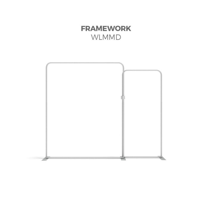 WLMMD Waveline Media Tension Fabric Display Kit framework