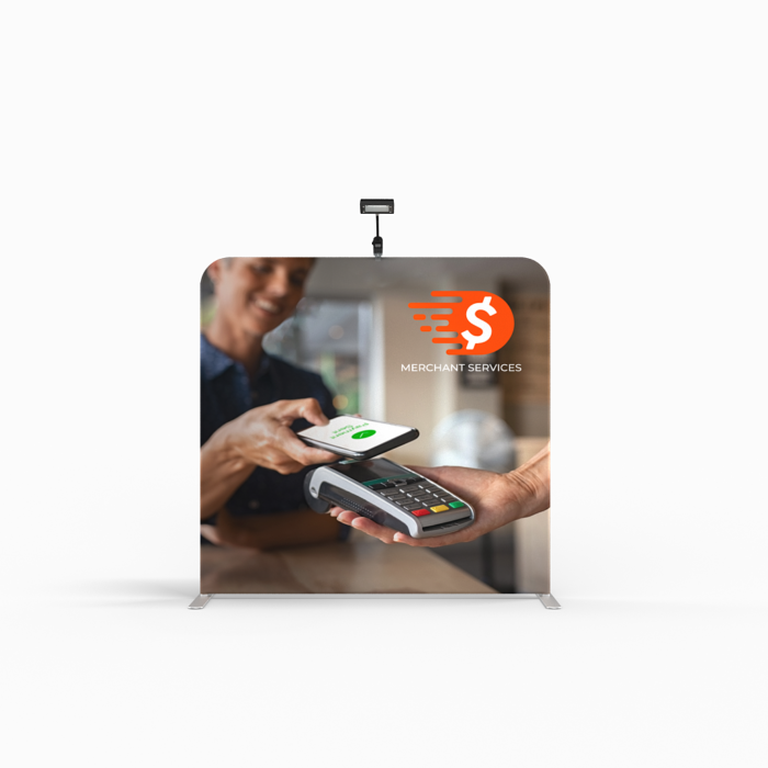 wl kg 22f 3 WaveLine® Display 6ft Straight Table Top