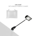 Tension Fabric Display Wall for Trade Shows and Events LED Lights