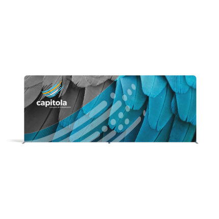 Tension Fabric Display Wall for Trade Shows and Events front view