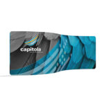 Tension Fabric Display Wall for Trade Shows and Events full view